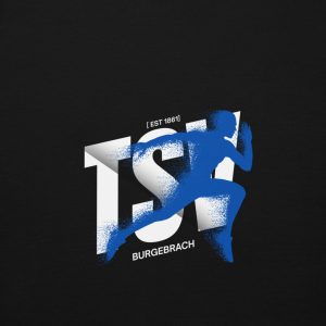 Alternative view of Unisex Oversized Hoodie "TSV Blue" Schwarz