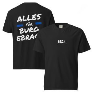 Unisex T-Shirt "Alles für Burgebrach" Schwarz