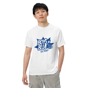 Alternative view of Unisex T-Shirt "Boys in Blue" Weiß