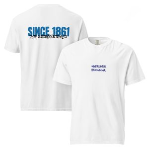Unisex T-Shirt "Since 1861" Weiß