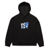 Unisex Oversized Hoodie "TSV Blue" Schwarz – Bild 3