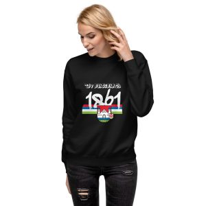 Alternative view of Unisex Pullover "TSV Burgebrach Farbig" Schwarz