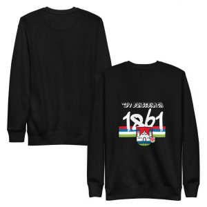 Unisex Pullover "TSV Burgebrach Farbig" Schwarz